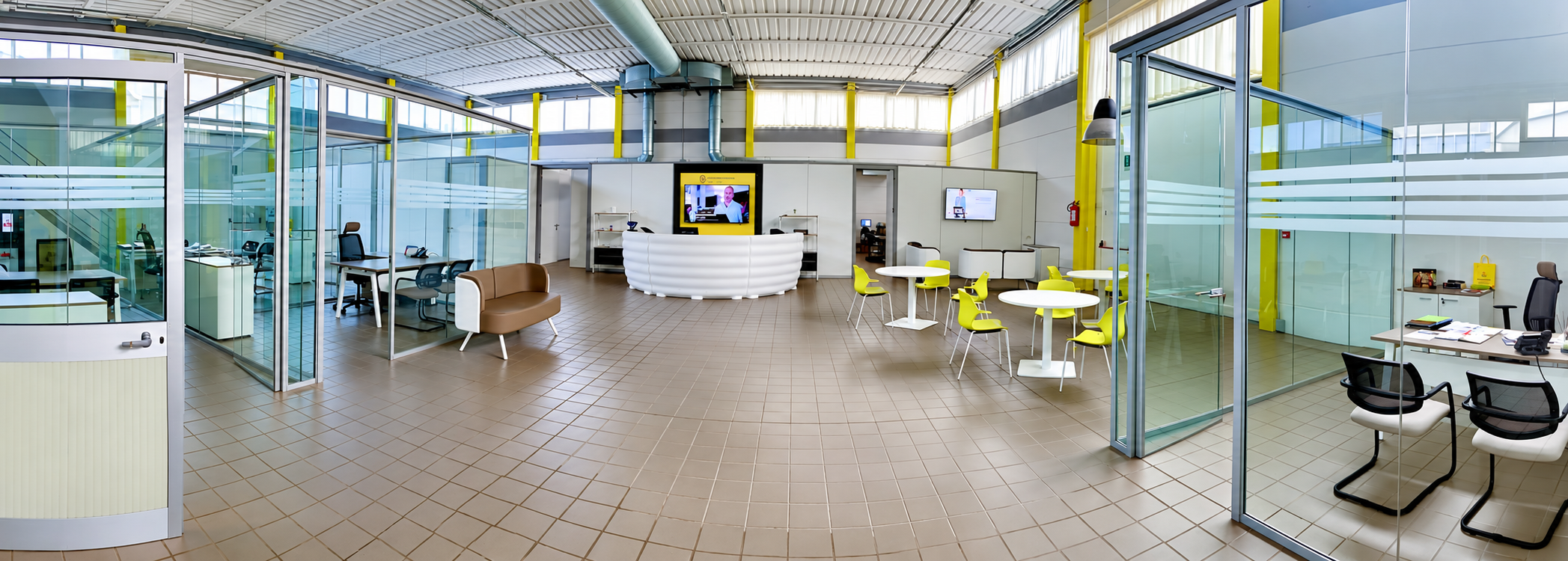 Interno della sede Tecnocassa Italia